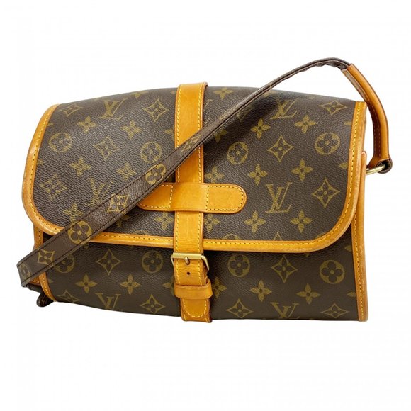 LOUIS VUITTON Brown Monogram Shoulder Bag - Picture 1 of 12